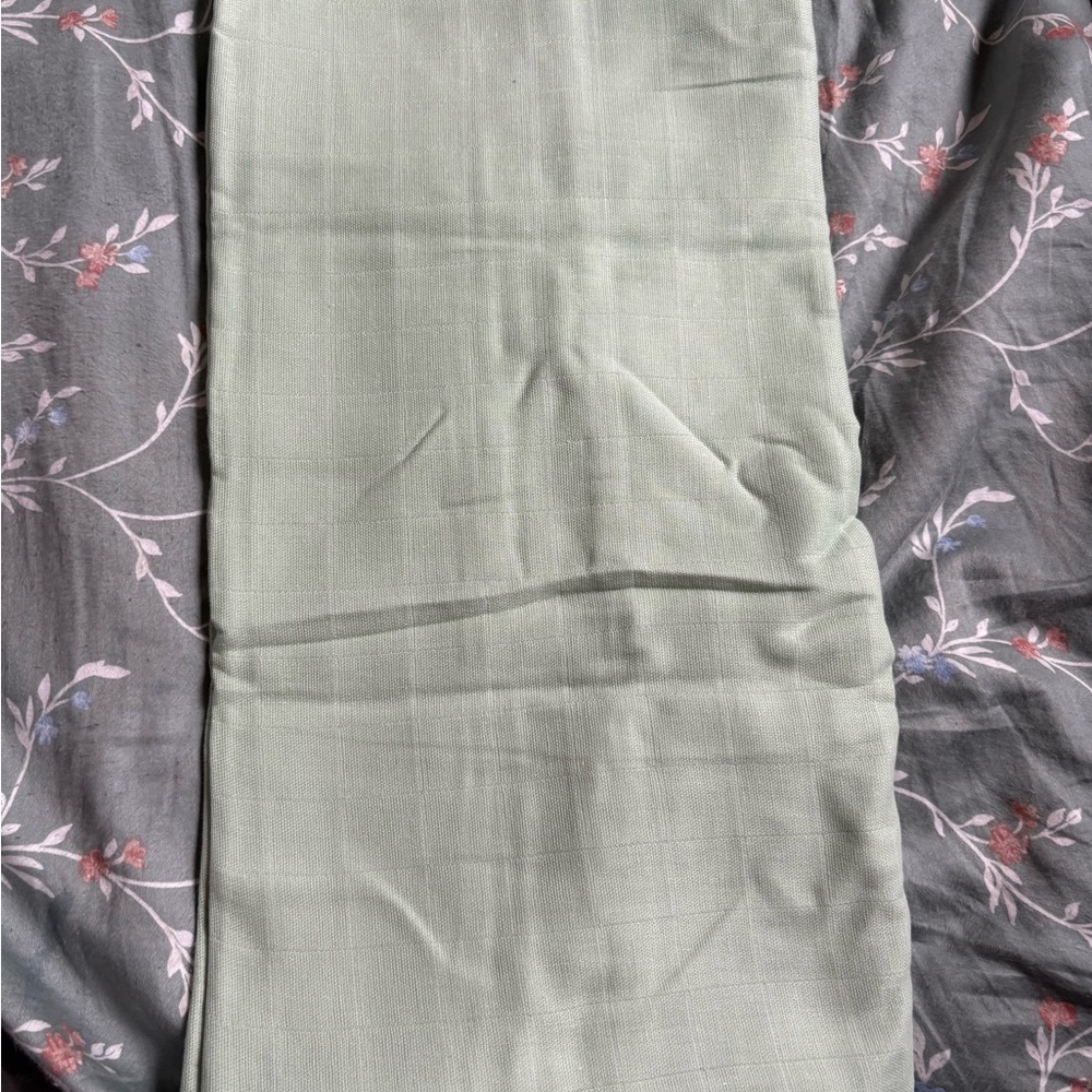 Soft Pastel Green Muslin receiving Blanket - NWOT